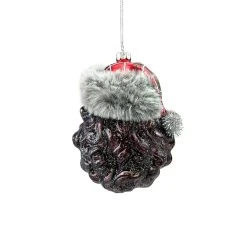 Best reviews of ✨ 5" Glass Santa Head Ornament by Ashland® 🎉 -Ashland Shop 10698636 3