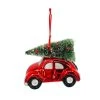 Outlet ⭐ 4'' Car with Tree Collectible Glass Christmas Ornament by Ashland® 🛒 -Ashland Shop 10698644 1