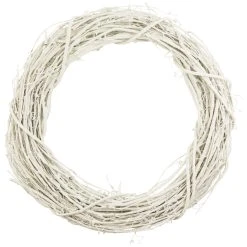 Budget ✨ 18" Glittery White Grapevine Wreath by Ashland® 👍