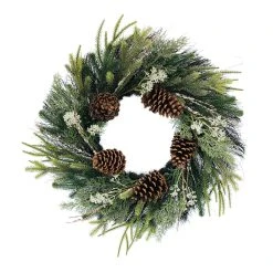 Best Sale ✔️ 22" Pinecone & Pine Mix Outdoor Wreath by Ashland® 👍