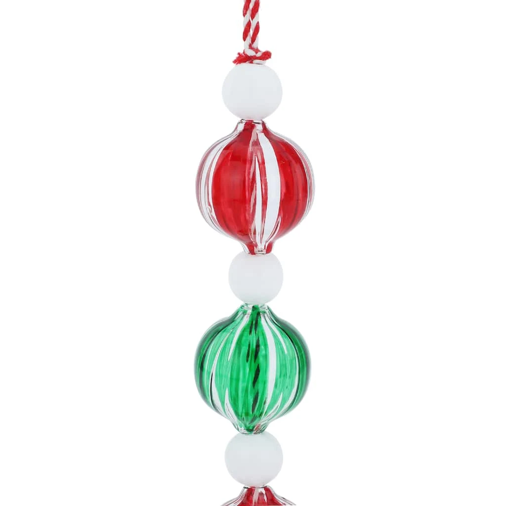 Promo ✔️ Assorted Glass & Wood Peppermint Bubble Ornament by Ashland® 🧨 Christmas ❤️ 7 Promo ✔️ Assorted Glass & Wood Peppermint Bubble Ornament by Ashland® 🧨 Christmas ❤️ - Image 5