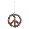 Cheapest ⭐ 5'' Peace Sign with Bell Aluminum ✨ Christmas Ornament by Ashland® ❤️ -Ashland Shop 10698760 1