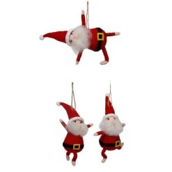 Promo ⌛ Assorted Yoga Santa Ornament by Ashland® 🔥
