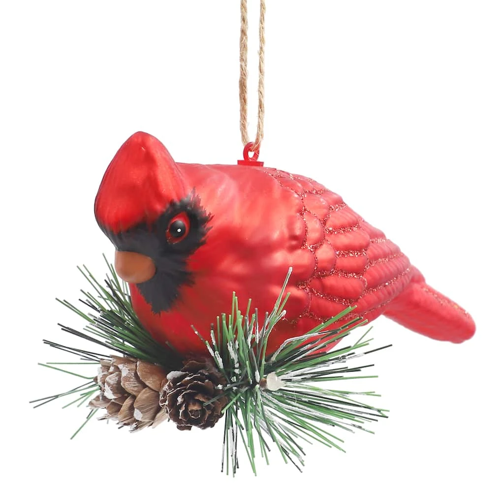 New 🌟 Glass Red Cardinal Ornament by Ashland® Christmas 🥰 3 New 🌟 Glass Red Cardinal Ornament by Ashland® Christmas 🥰