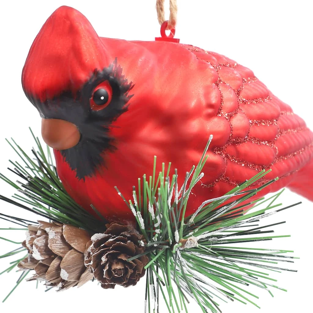 New 🌟 Glass Red Cardinal Ornament by Ashland® Christmas 🥰 5 New 🌟 Glass Red Cardinal Ornament by Ashland® Christmas 🥰 - Image 3