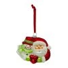 Top 10 🔔 Santa & Snowman Heart Glass Ornament by Ashland® 💯 -Ashland Shop 10698815 1
