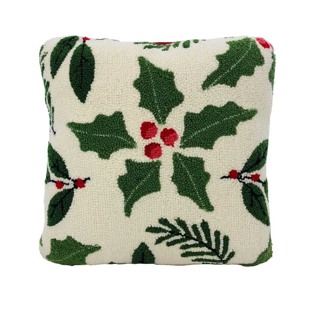 Deals 😀 Assorted 16'' White/Red Mistletoe Pillow by Ashland® ❤️ 4 Deals 😀 Assorted 16'' White/Red Mistletoe Pillow by Ashland® ❤️ - Image 2