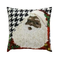 Best deal ⌛ Santa Face Houndstooth Pillow by Ashland® 💯