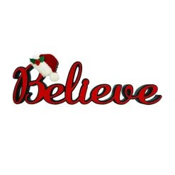 Buy 💯 17'' Believe with Christmas Hat Tabletop Décor by Ashland® 😉