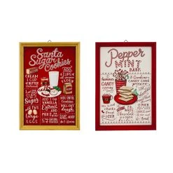 Hot Sale 🛒 Assorted 17.4'' Recipe ❄ Christmas Wall Sign by Ashland® 💯
