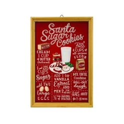 Hot Sale 🛒 Assorted 17.4'' Recipe ❄ Christmas Wall Sign by Ashland® 💯 -Ashland Shop 10698863 3