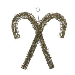 Promo ❤️ 19'' Natural Twig 🎁 Candy Canes Décor by Ashland® ❤️