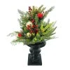 Outlet ✔️ 24" Pine, Berry & Ornaments Outdoor Arrangement by Ashland® ⭐