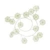 Brand new 🔔 11" White Shimmer Snowflake Coiled Garland by Ashland® ❤️ -Ashland Shop 10698878 1