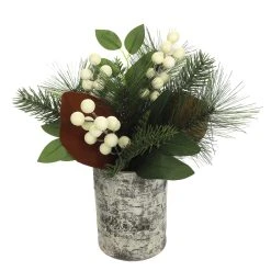 Best Pirce ⌛ 11.5" Mixed Pine, Berry & Eucalyptus Arrangement by Ashland® 🧨