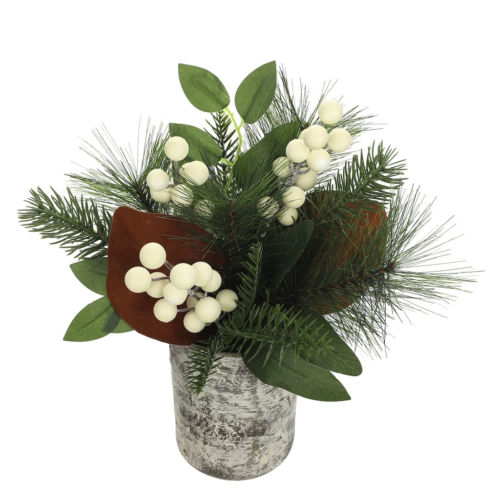 Best Pirce ⌛ 11.5" Mixed Pine, Berry & Eucalyptus Arrangement by Ashland® 🧨 4 Best Pirce ⌛ 11.5" Mixed Pine, Berry & Eucalyptus Arrangement by Ashland® 🧨 - Image 2