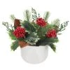 Flash Sale ✔️ 10" Mixed Pine, Berries & Foliage Arrangement by Ashland® ✔️ -Ashland Shop 10698893 1