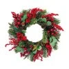 Deals 🌟 24" Eucalyptus, Berry & Pinecone Wreath by Ashland® 👏