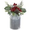 Discount 🔔 13.5" Pine, Pinecone & Berry Arrangement by Ashland® ✔️ -Ashland Shop 10698912 1