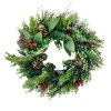 Brand new 🔥 24" Sugar Eucalyptus, Red Berry & Pinecone Wreath by Ashland® 🌟 -Ashland Shop 10698916 1
