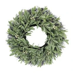 Best deal 🥰 22" Mistletoe & White Berry Wreath by Ashland® ⭐