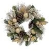 Budget ❤️ 24" Gold Ornament, Pinecone & Berry Wreath by Ashland® ⭐ -Ashland Shop 10698939 1
