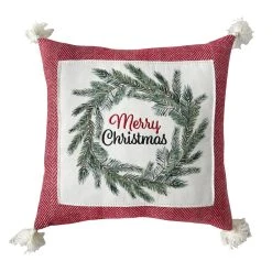 Best Pirce 👍 Merry Christmas Throw Pillow by Ashland® 💯