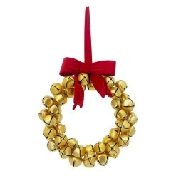 Flash Sale 🥰 13'' Gold Bell Wreath Wall Décor by Ashland® ✨