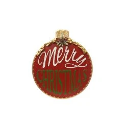 Brand new ⌛ 26" Merry 😀 Christmas Ornament Wall Sign by Ashland® ✔️