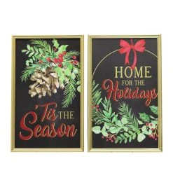 Cheapest ✔️ Assorted 23" Tis The Season Wall Décor by Ashland® ✨