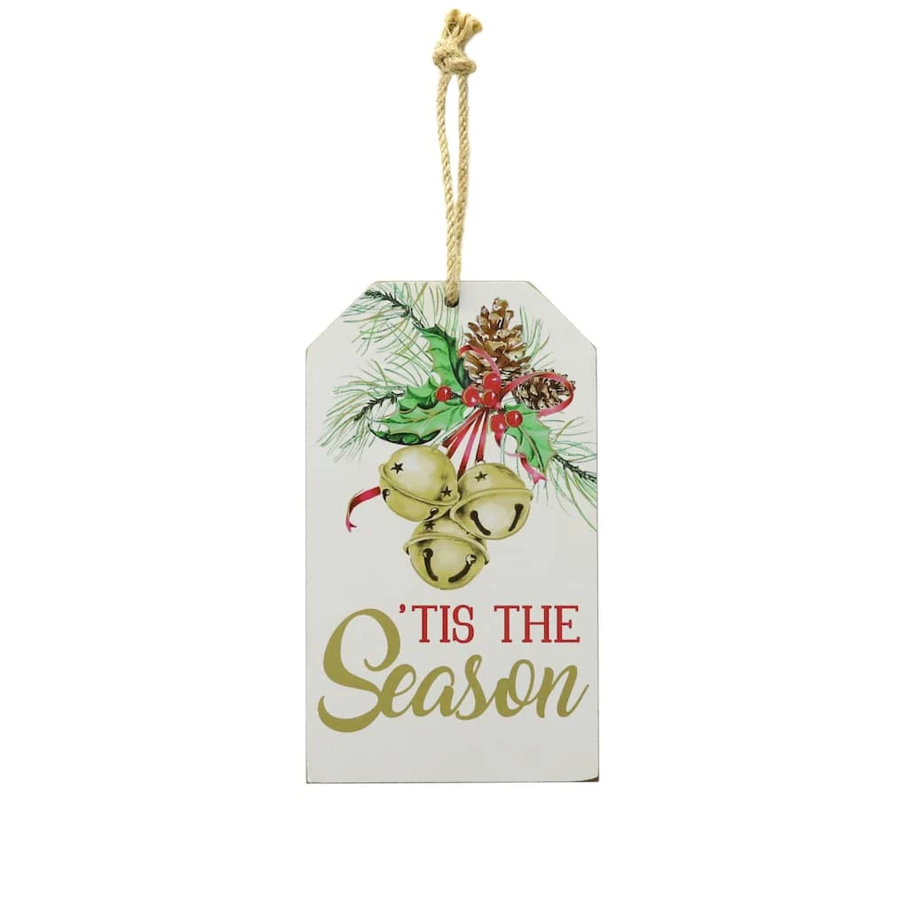 Wholesale π― Assorted 8" Christmas Tag Wall Décor by Ashland® β¨ 4 Wholesale π― Assorted 8" Christmas Tag Wall Décor by Ashland® β¨ - Image 2