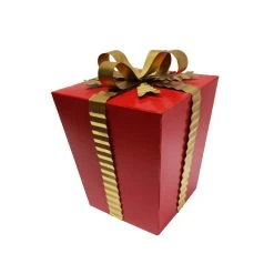 Coupon 👍 Large Red Tabletop Gift Box by Ashland® 🔔
