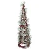 Promo 🤩 24" Frosted Pine Leaf & Berry Tabletop Tree by Ashland® ⭐