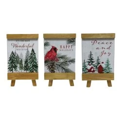Cheap ❤️ Assorted 8" Christmas Tabletop Easel by Ashland® 💯