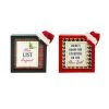 Coupon ⭐ Assorted 6.6'' Block Sign with Santa Hat Tabletop Décor by Ashland® ❤️ -Ashland Shop 10699031 1