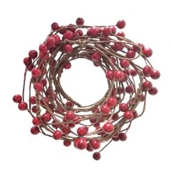 New ⌛ 5ft. Red Berry Coiled Garland by Ashland® 😀
