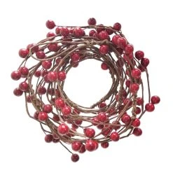 New ⌛ 5ft. Red Berry Coiled Garland by Ashland® 😀 -Ashland Shop 10699053 5