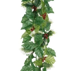 New 😀 6ft. Holly Berry Chain Garland by Ashland® 👍