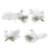 Best deal 🥰 White Doves on Frosted Pine Branch Accents by Ashland®, 4ct. 🥰 -Ashland Shop 10699080 1