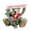 Best Pirce 🤩 6" Happy Holidays Bear Accent by Ashland® 😉 -Ashland Shop 10699085 1