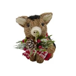 Cheap ✔️ 5" Sitting 🌟 Christmas Pig Accent by Ashland® 👏 -Ashland Shop 10699087 2