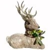 Cheapest 🔥 11.5" Sitting Deer Accent with Mistletoe by Ashland® 👍 -Ashland Shop 10699089 1