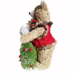 New 👏 9" Standing Bear Accent with 😍 Christmas Foliage by Ashland® ❤️ -Ashland Shop 10699090 2