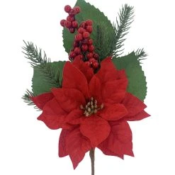 Discount 🌟 Red Poinsettia & Berry Pick by Ashland® 🤩 5 Discount 🌟 Red Poinsettia & Berry Pick by Ashland® 🤩 -Ashland Shop 10699101 2