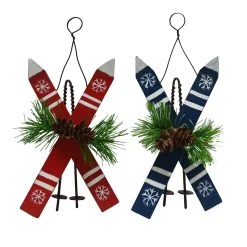 Discount 🎉 Assorted Wooden Ski Ornament by Ashland® ✔️