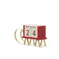 Wholesale 🎁 8" Sleigh Countdown Tabletop Accent by Ashland® ⌛ -Ashland Shop 10699184 3