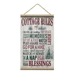 Brand new 🎁 Cottage Rules Wall Sign by Ashland® ✨