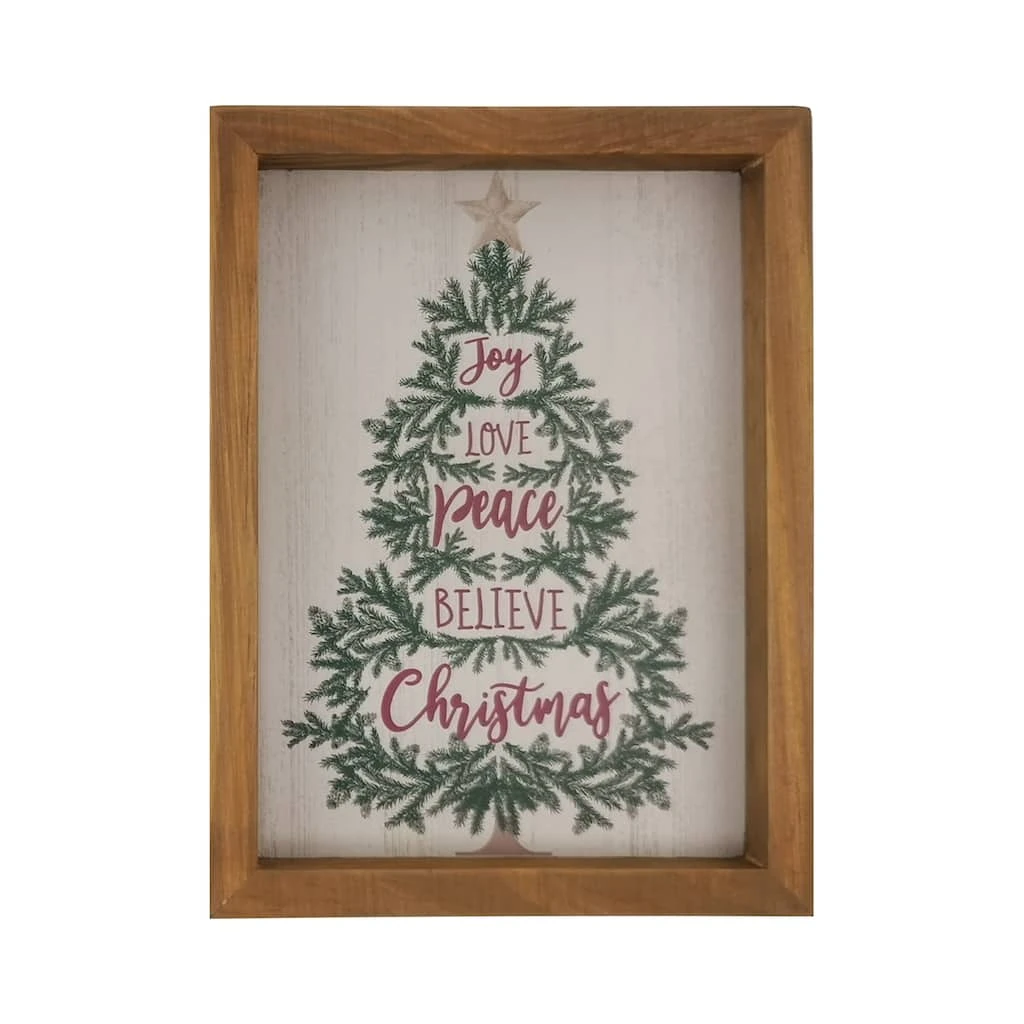 Cheapest ๐ Assorted 8" Christmas Tree Tabletop Sign by Ashland® ๐งจ 6 Cheapest ๐ Assorted 8" Christmas Tree Tabletop Sign by Ashland® ๐งจ - Image 4