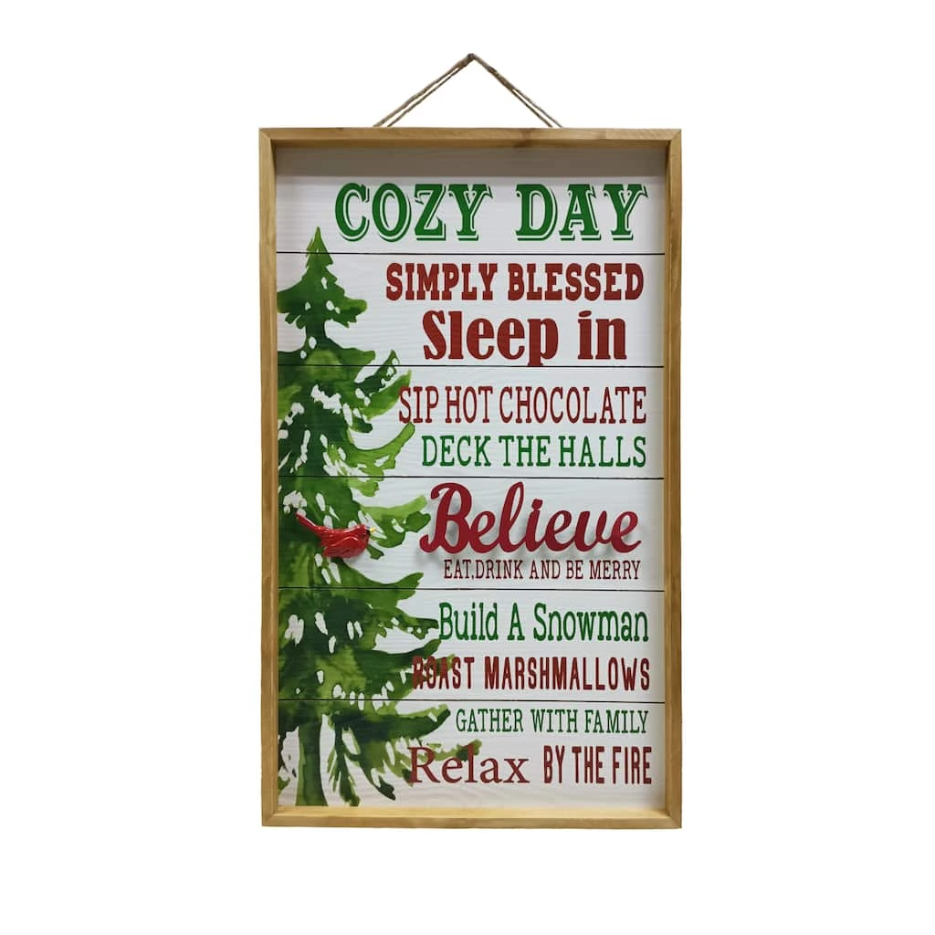 Promo 🎁 Cozy Day Wall Sign by Ashland® ⭐ 3 Promo 🎁 Cozy Day Wall Sign by Ashland® ⭐