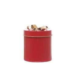 Buy ⭐ 6" Red Metal Gift Box With Bow by Ashland® 😉